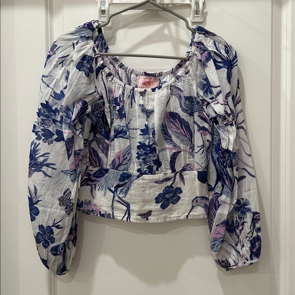 Banjanan Vivian Floral Peplum Top - Picture 4 of 16